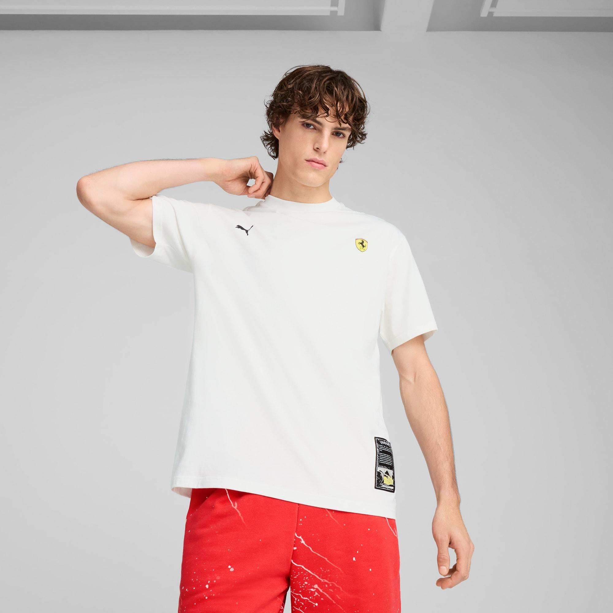 PUMA Scuderia Ferrari HP Race Color Splash Men's T-Shirt Product Image