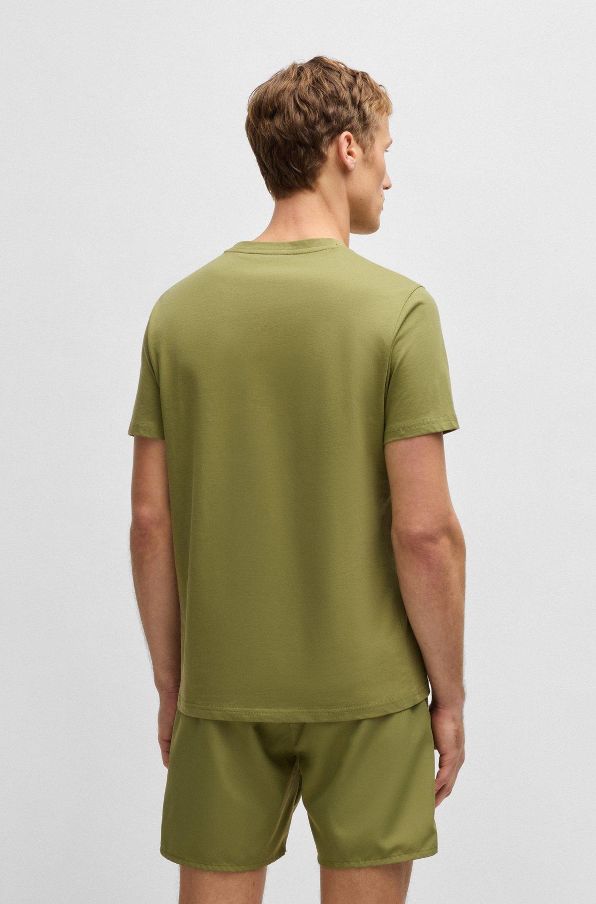 Cotton-jersey T-shirt with SPF 50+ UV protection Product Image