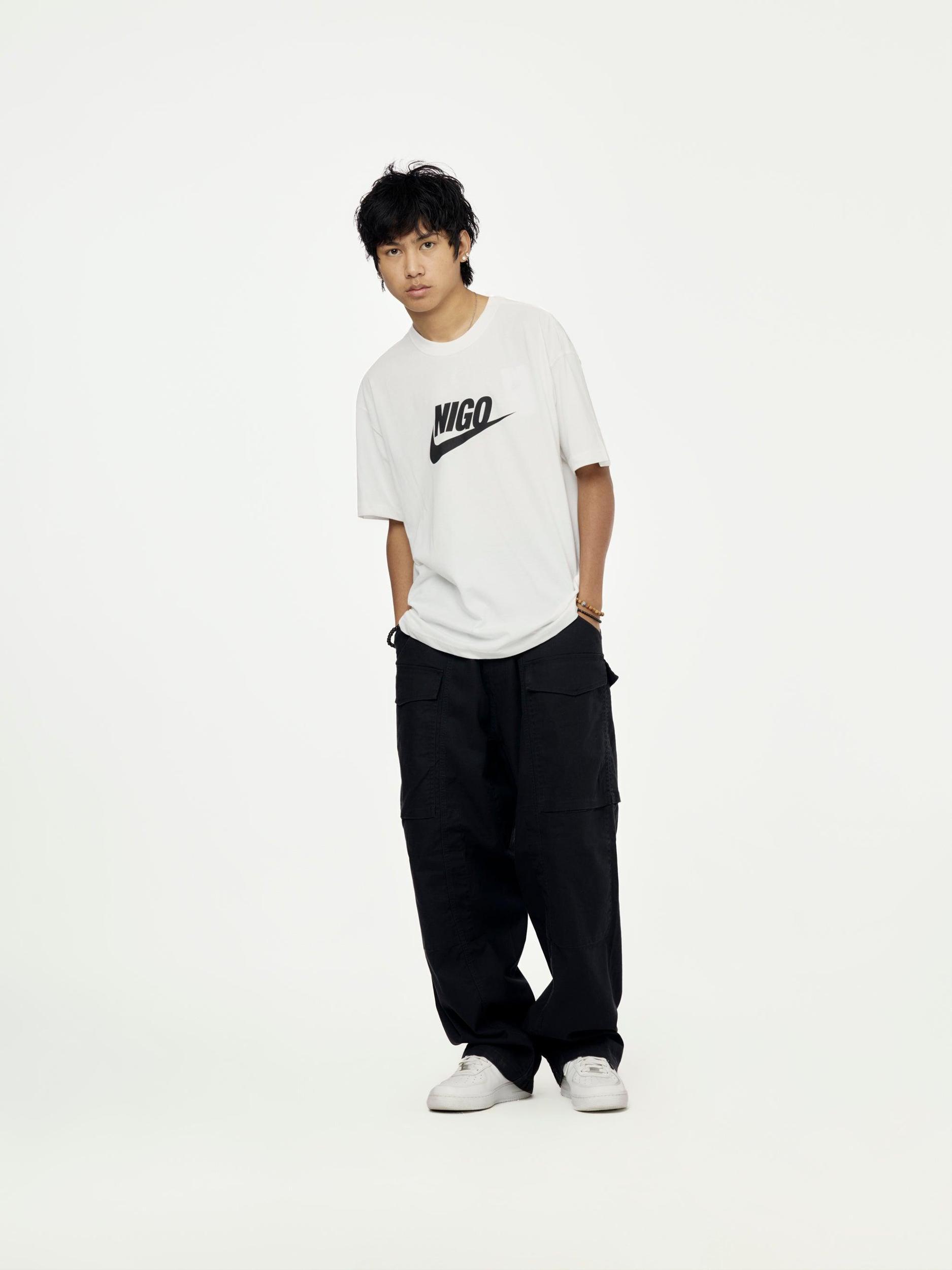 M NRG NIGO SS TEE (WHITE/BLACK) Product Image