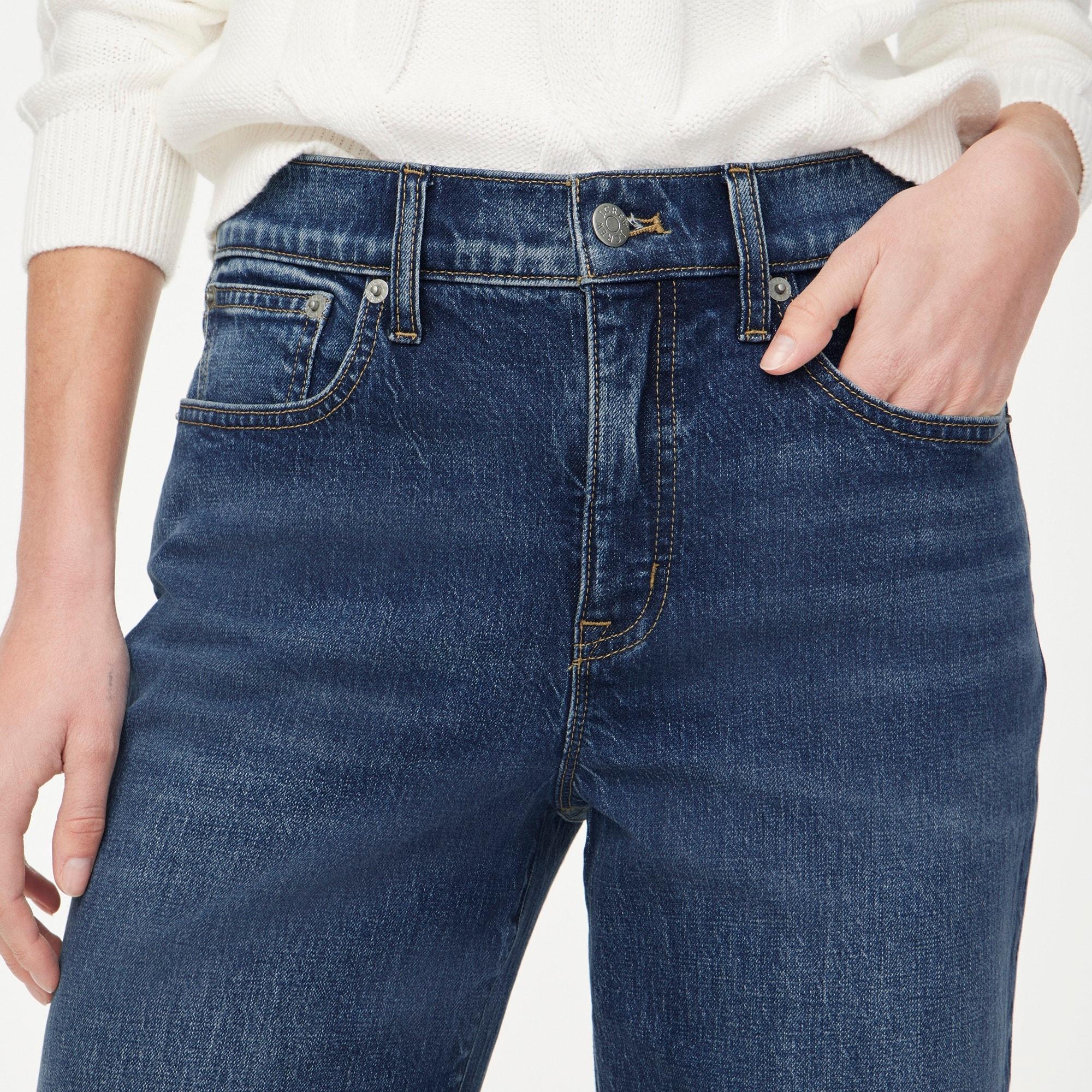 Slim wide-leg jean in all-day stretch Product Image