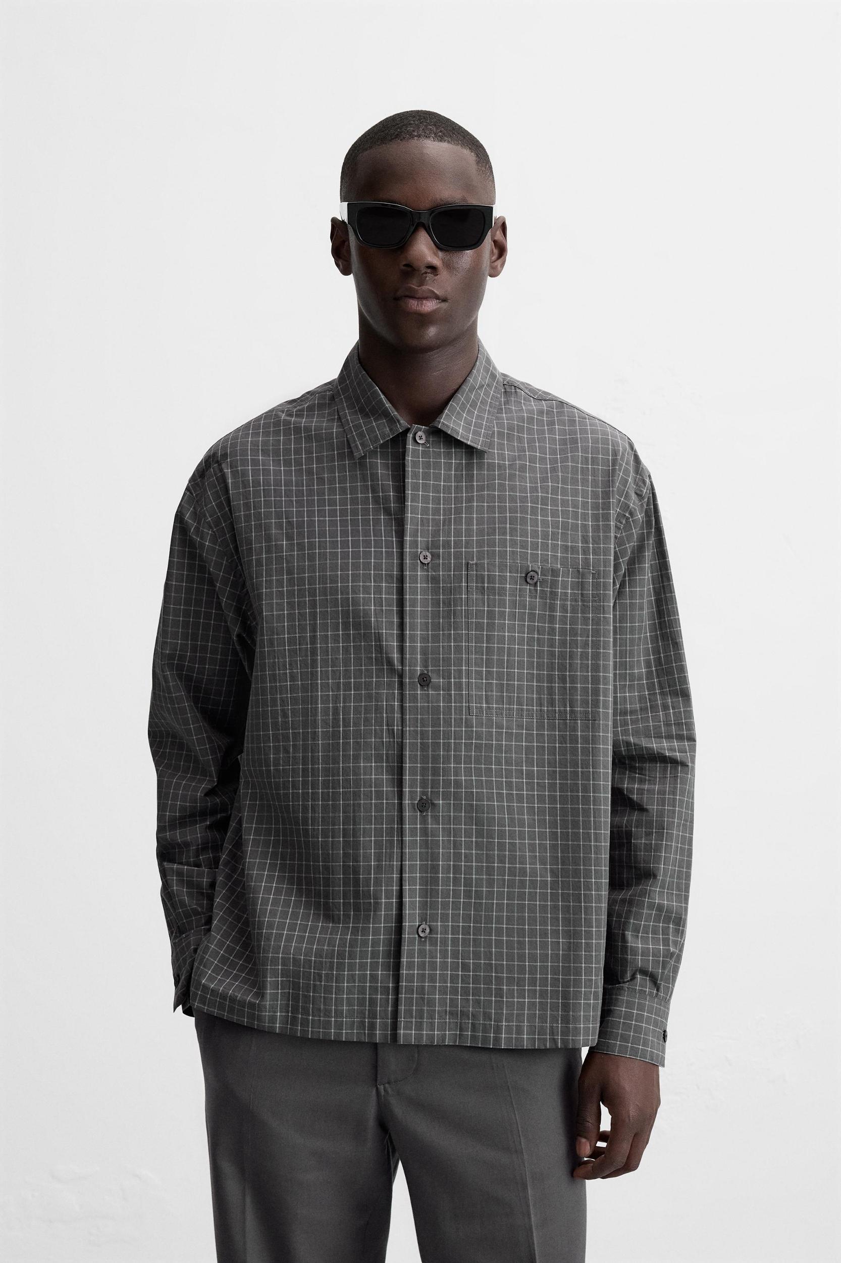 PLAID POCKET SHIRT Product Image