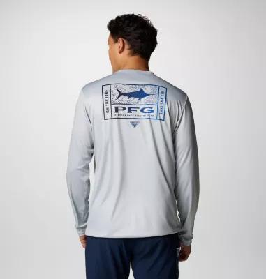 Columbia Men's PFG Terminal Tackle Line Time Long Sleeve Shirt- Product Image