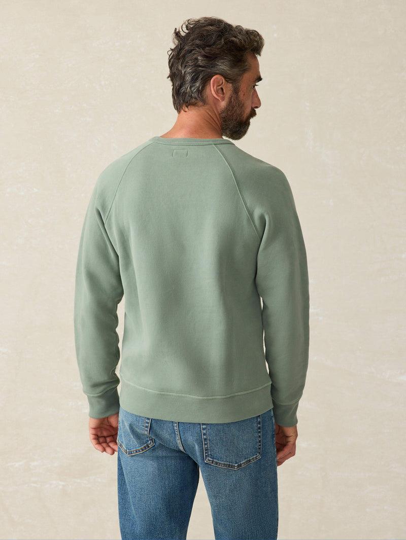 High Standard Fleece Crewneck - Spruce Product Image