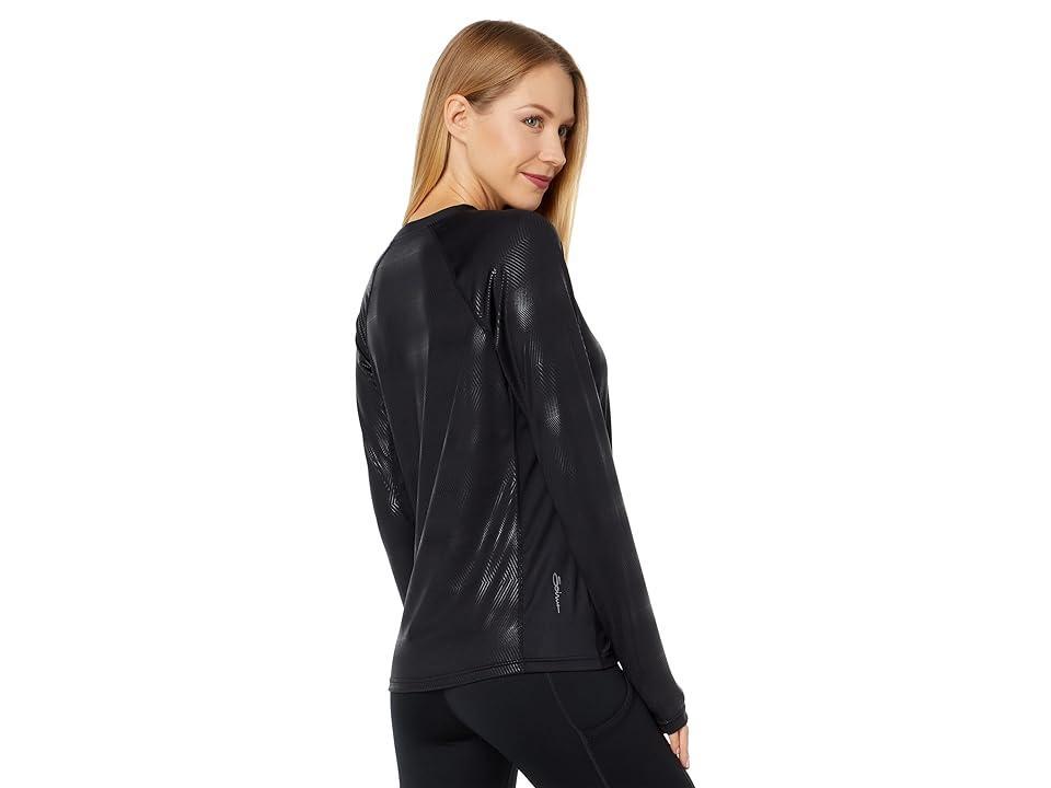 Seirus Heatwave Lite Reversible Long Sleeve Top (Carbon (Boxed) 1) Women's Clothing Product Image