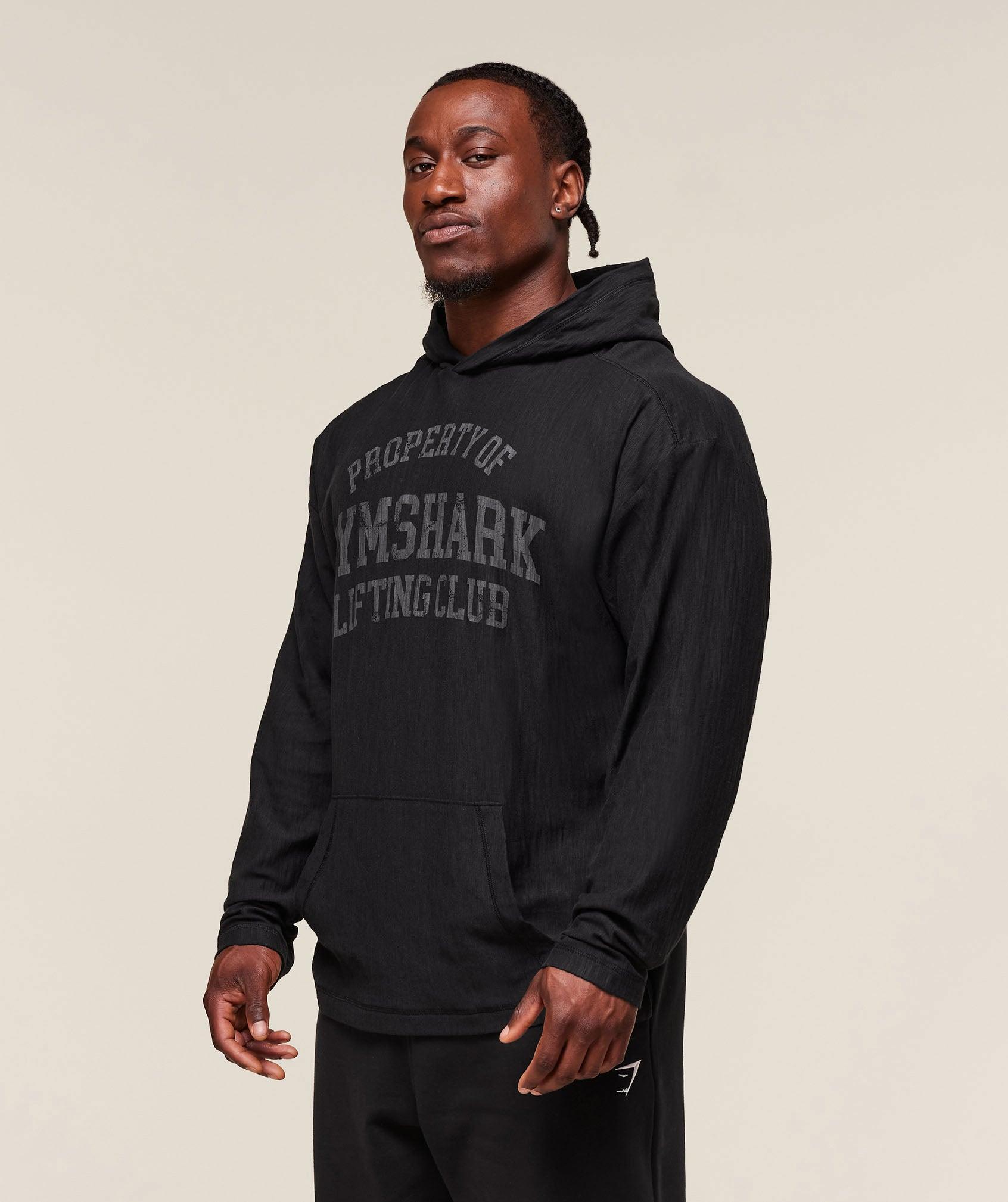 Lightweight Slub Textured Hoodie Product Image