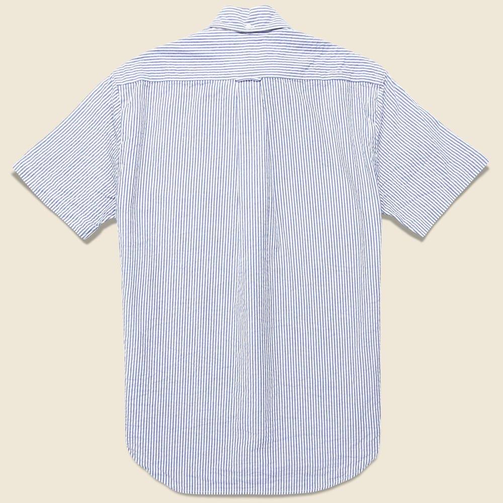 Seersucker Shirt - Blue/White Stripe Product Image