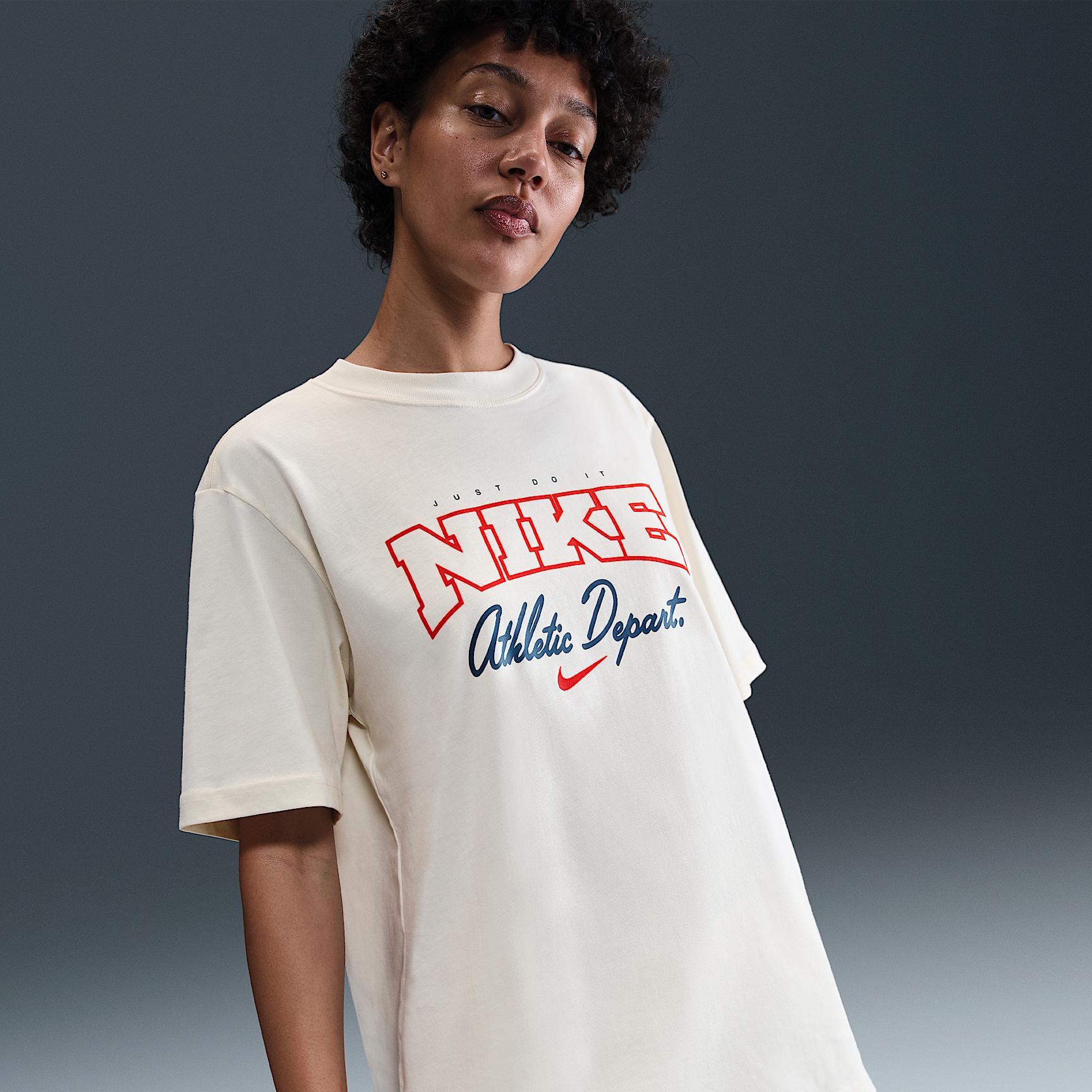 Nike Sportswear Women's Loose Short-Sleeve Graphic T-Shirt Product Image