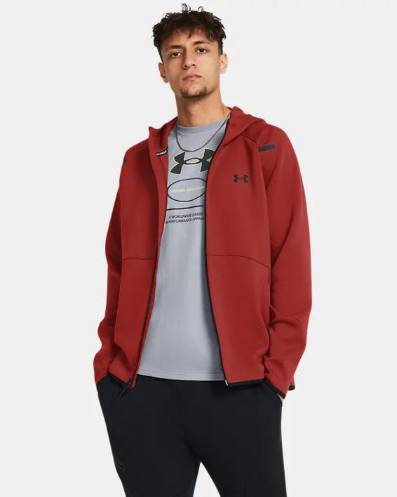 Under Armour Mens Under Armour Unstoppable Fleece Full-Zip Hoodie - Mens Product Image