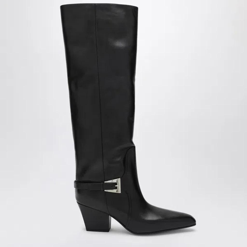 PARIS TEXAS Jane Buckle Boot 60 In Black Product Image