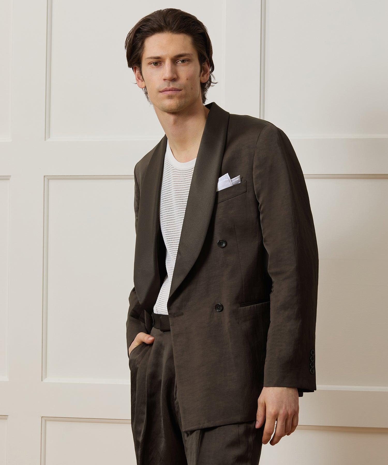 Italian Relaxed Tuxedo Trouser Product Image