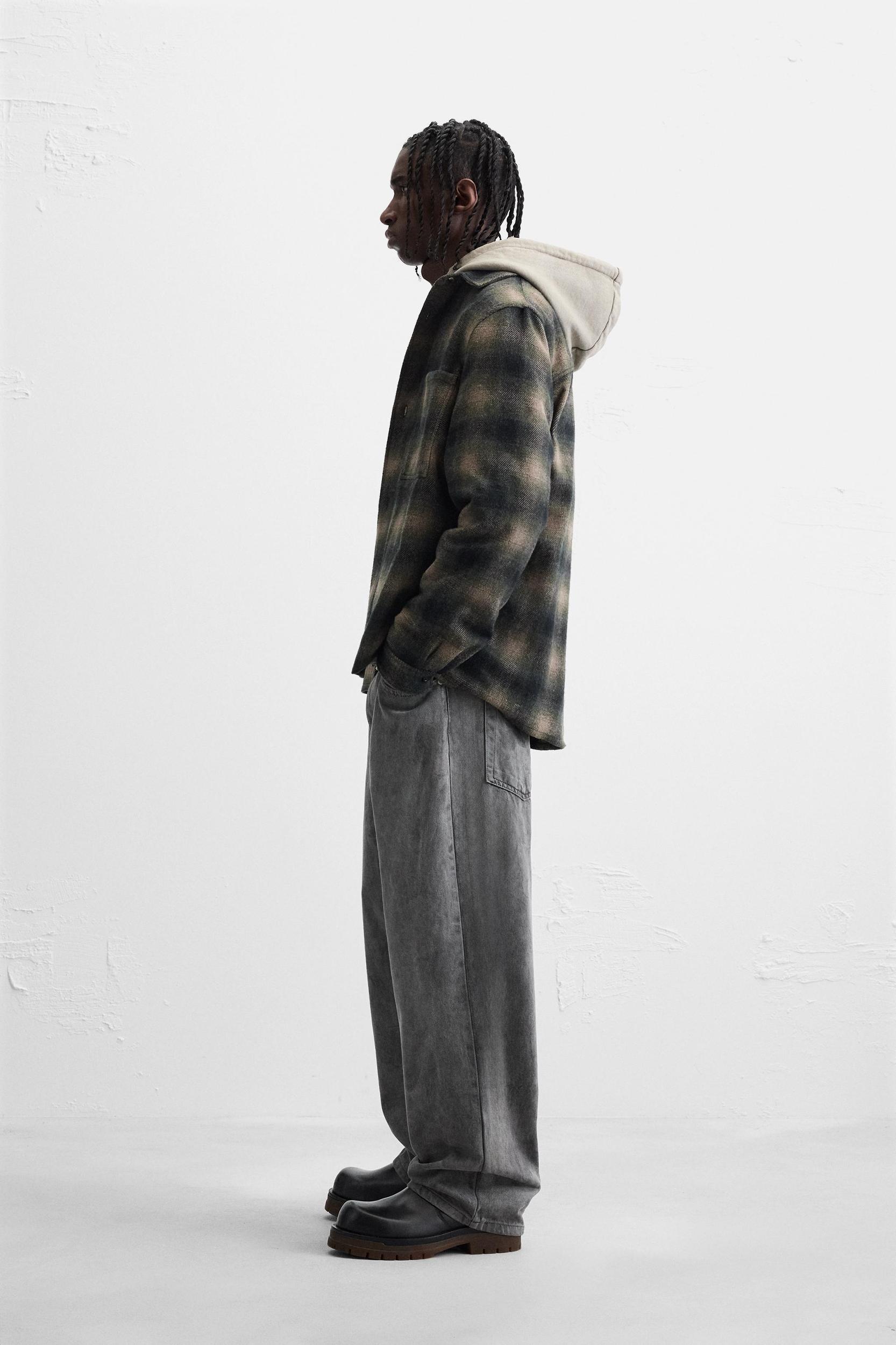 PLAID OVERSHIRT Product Image