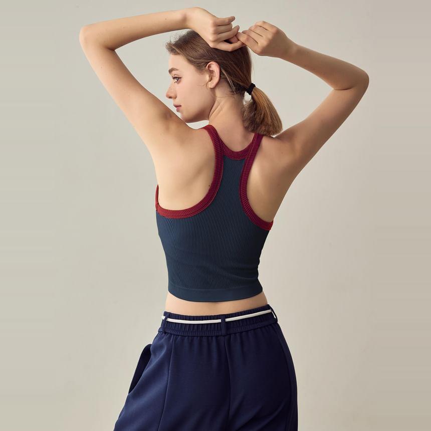 Contrast Trim Sport Camisole Top Product Image