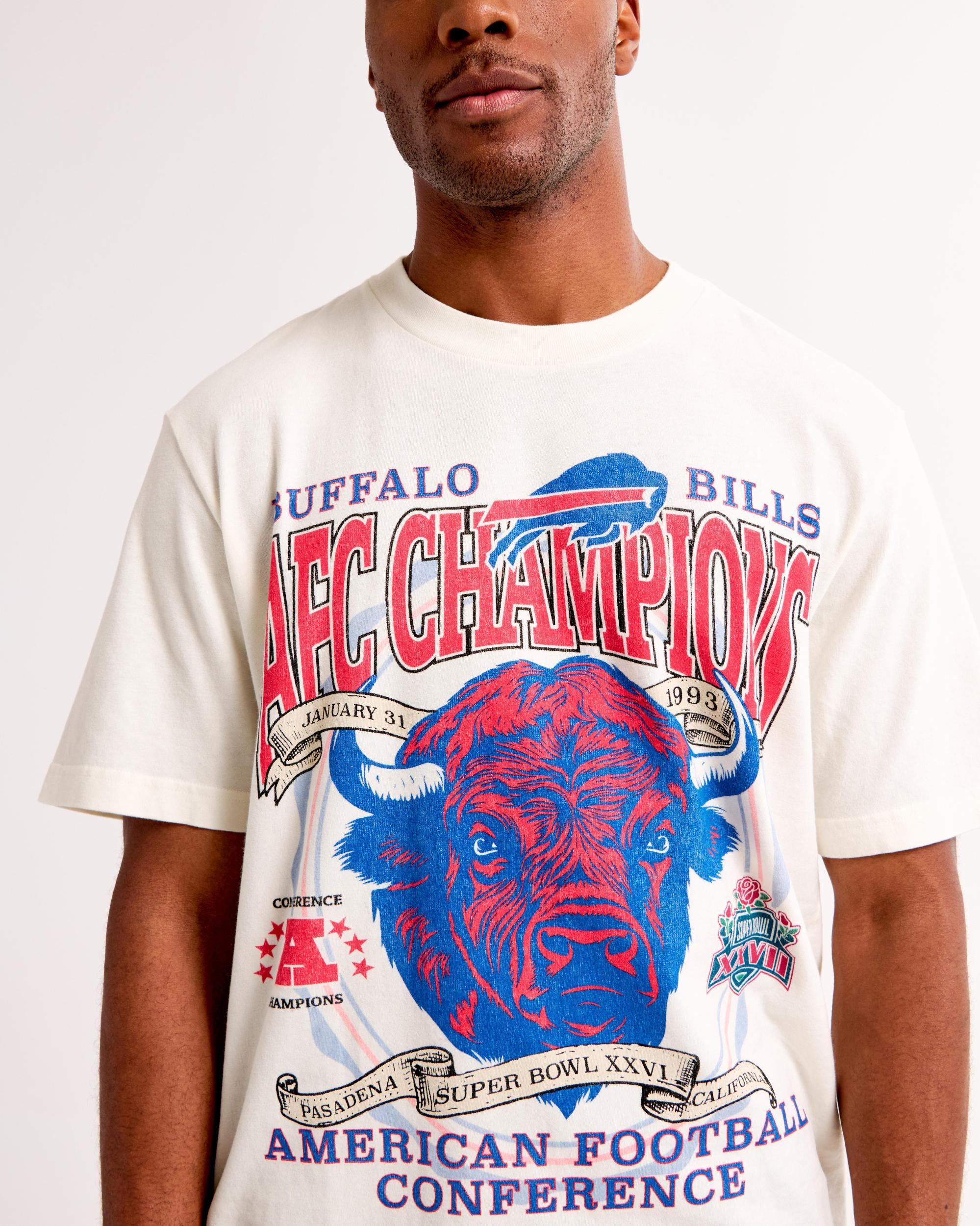 Buffalo Bills Vintage-Inspired Graphic Tee Product Image
