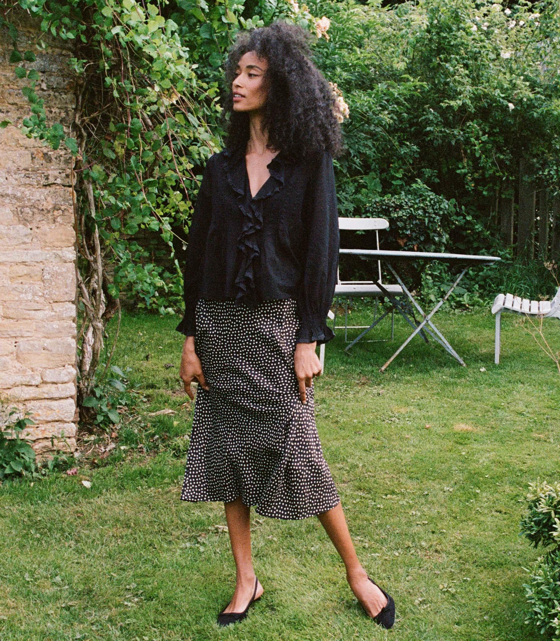 ELOWENA SKIRT -- CAMILLE DOT Product Image