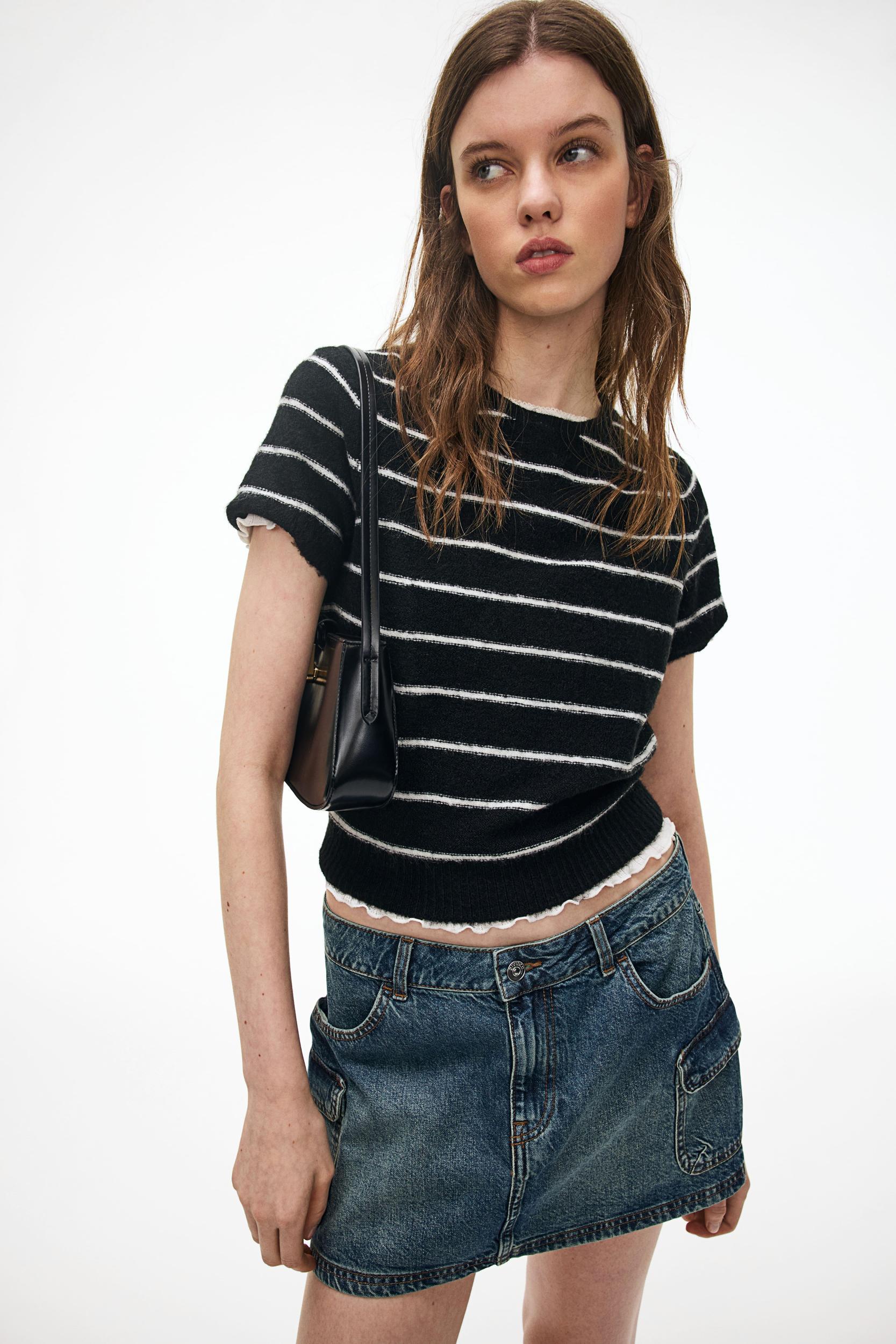 Fine-Knit T-Shirt Product Image