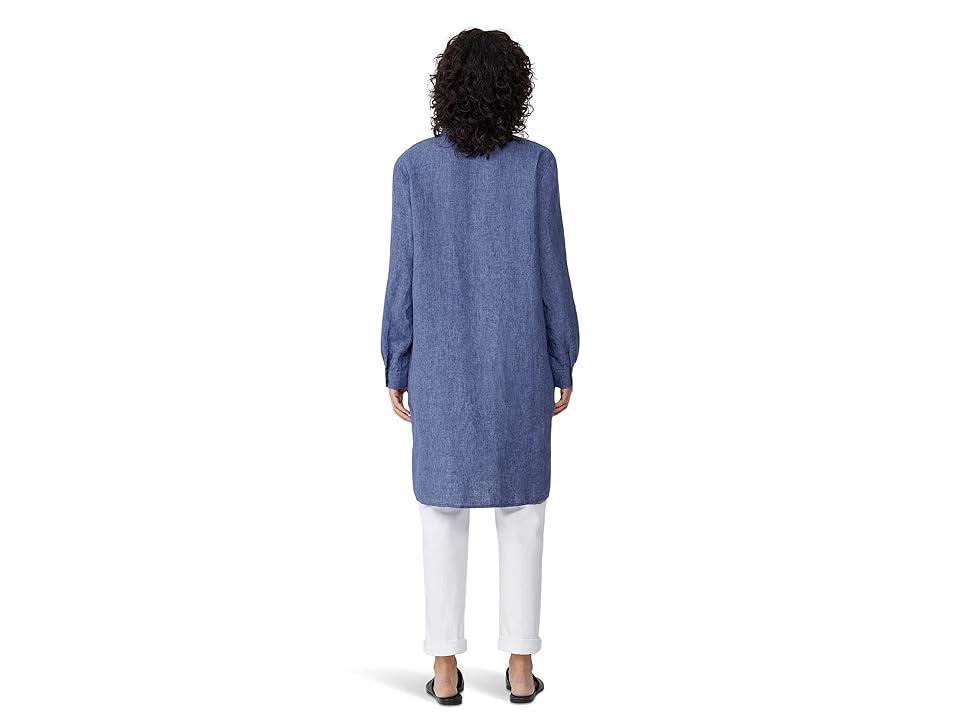 Eileen Fisher Shirtdress (Dusk) Women's Dress Product Image