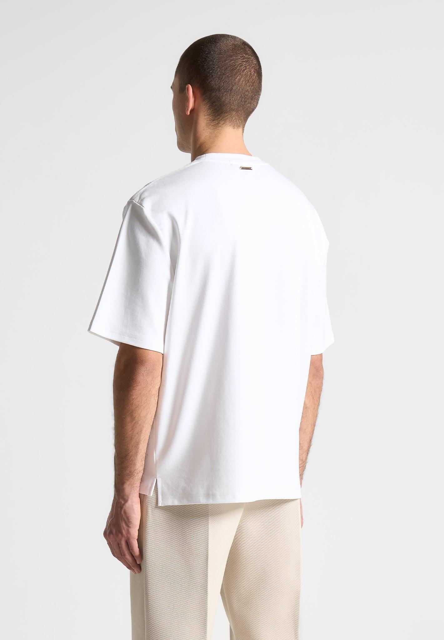 Relaxed Fit Éternel T-Shirt - White Male Product Image