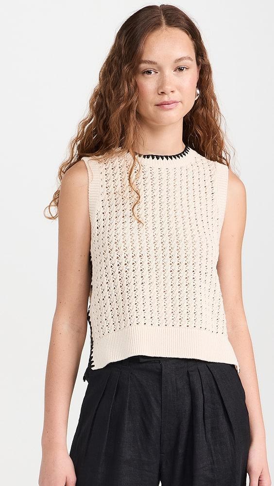 Varley Delaney Knit Vest | Shopbop Product Image