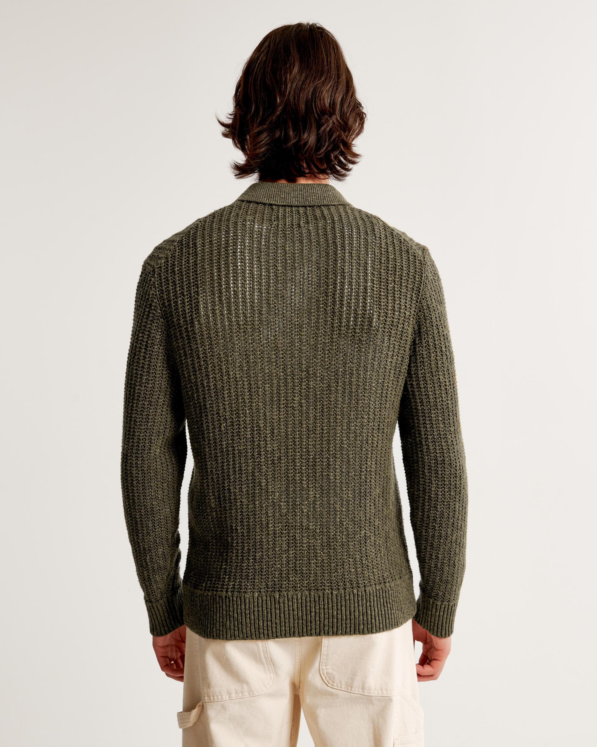 Essential Premium Polished Half-Sleeve Mockneck Tee Product Image