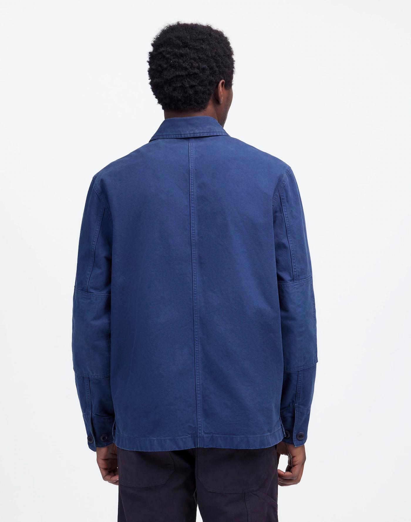 Overshirt in Garment-Dyed Canvas Product Image