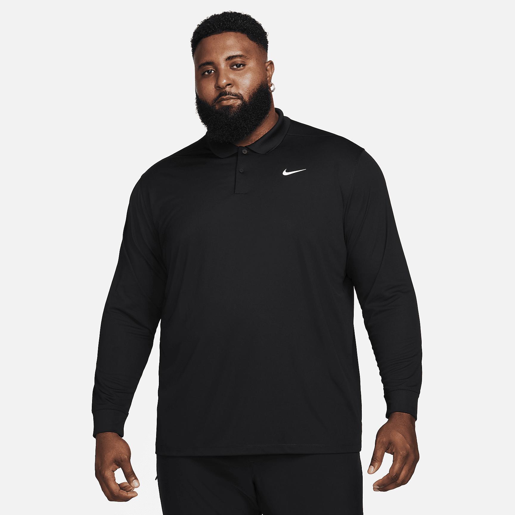 Nike Men's Dri-FIT Victory Long-Sleeve Golf Polo Product Image