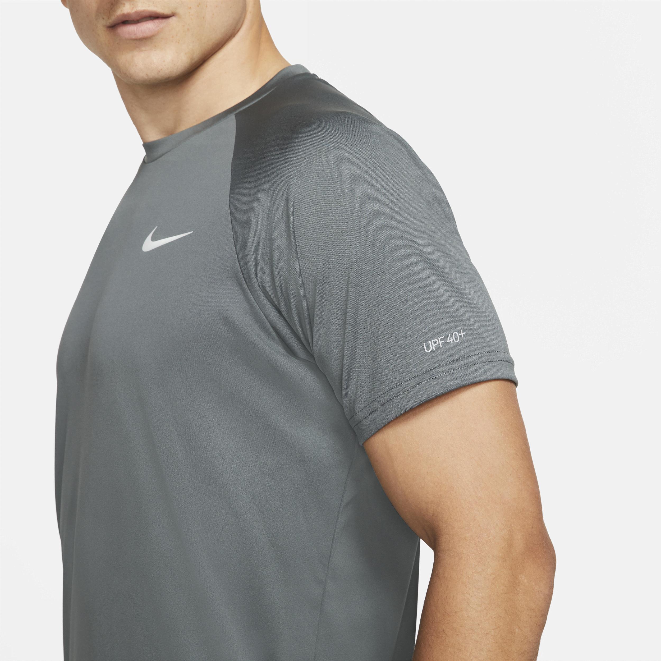 Nike Men's Essential Short-Sleeve Hydroguard Swim Shirt Product Image
