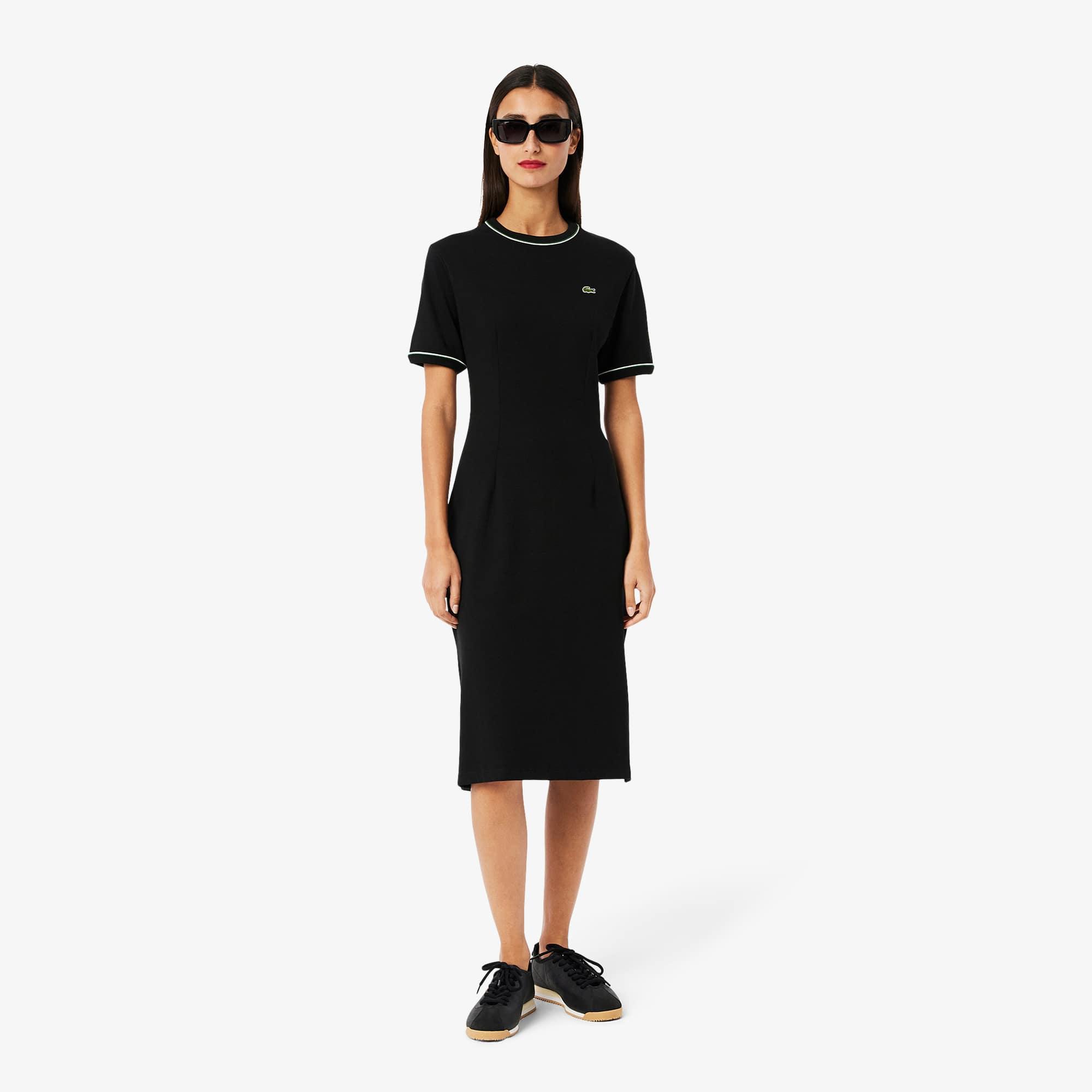 Trim Accent Jersey T-shirt Dress Product Image