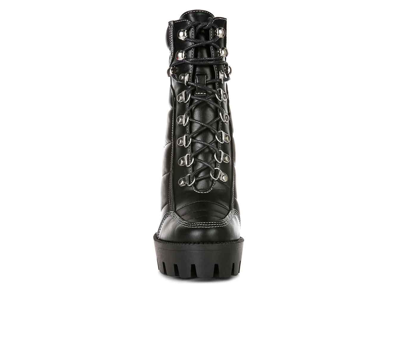 Women's London Rag Scotch Lace Up Heeled Booties Product Image