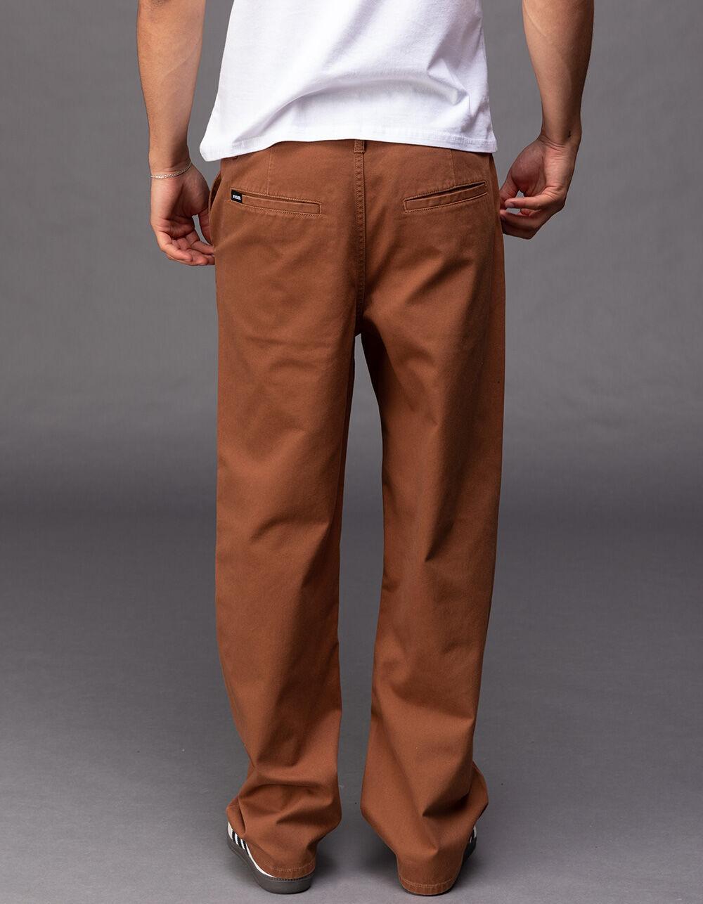 RSQ Mens Loose Chino Pants - TOFFEE Product Image