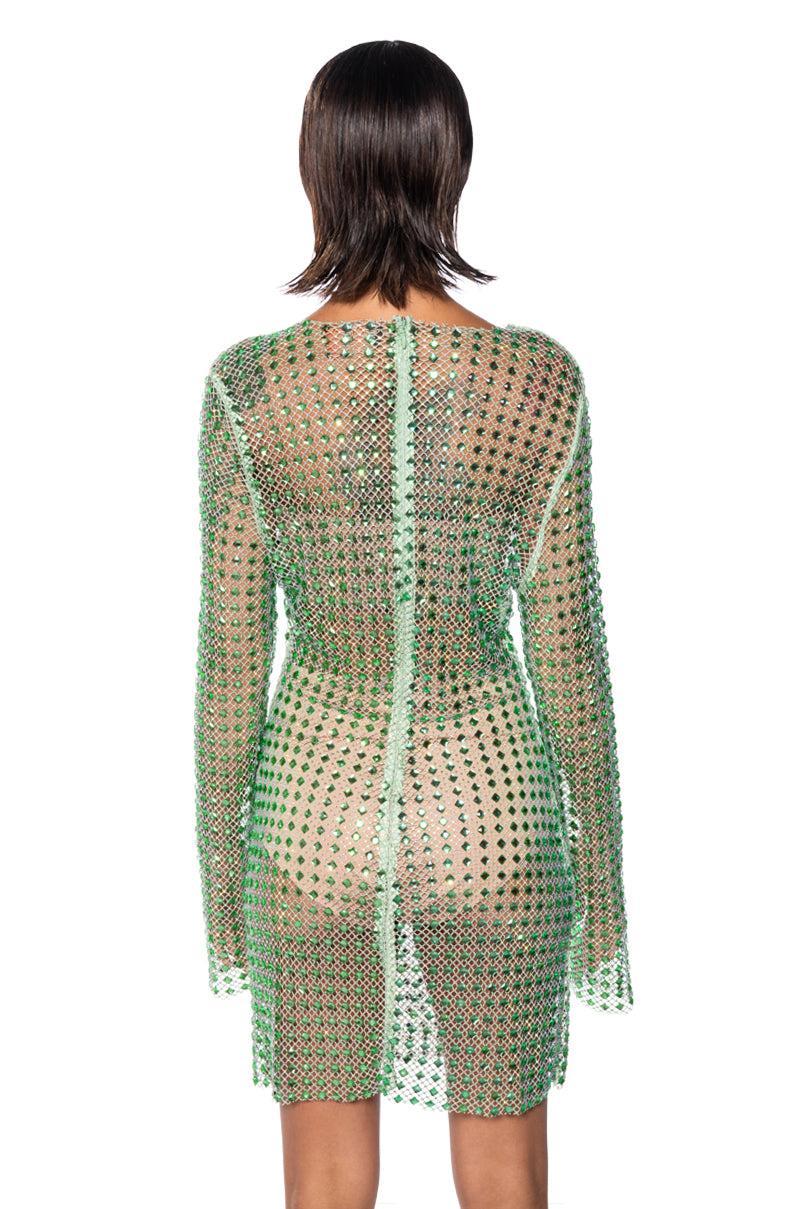 EMERALD CITY MINI DRESS Product Image
