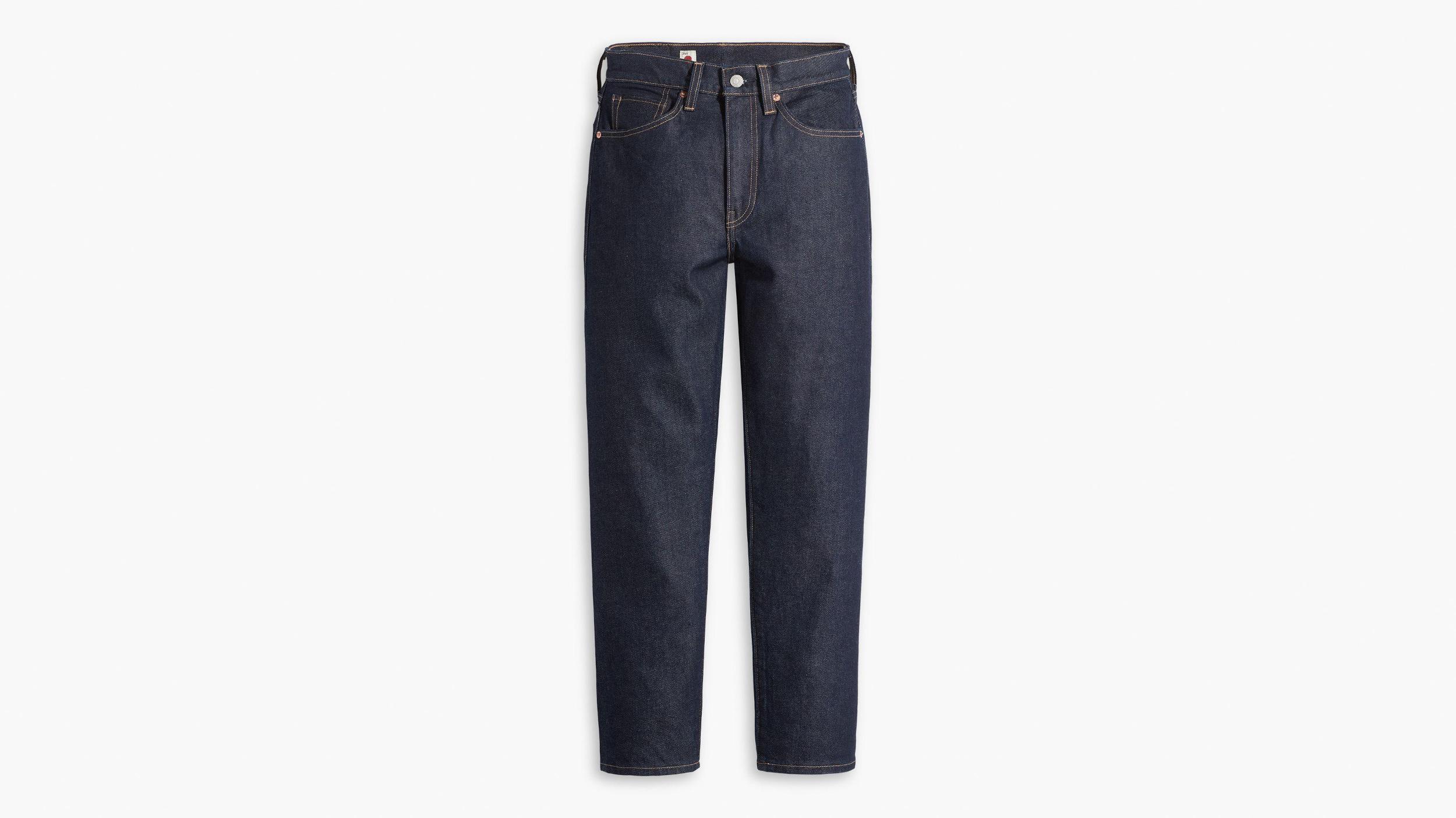 Japanese Selvedge High Rise Boyfriend Women's Jeans Product Image