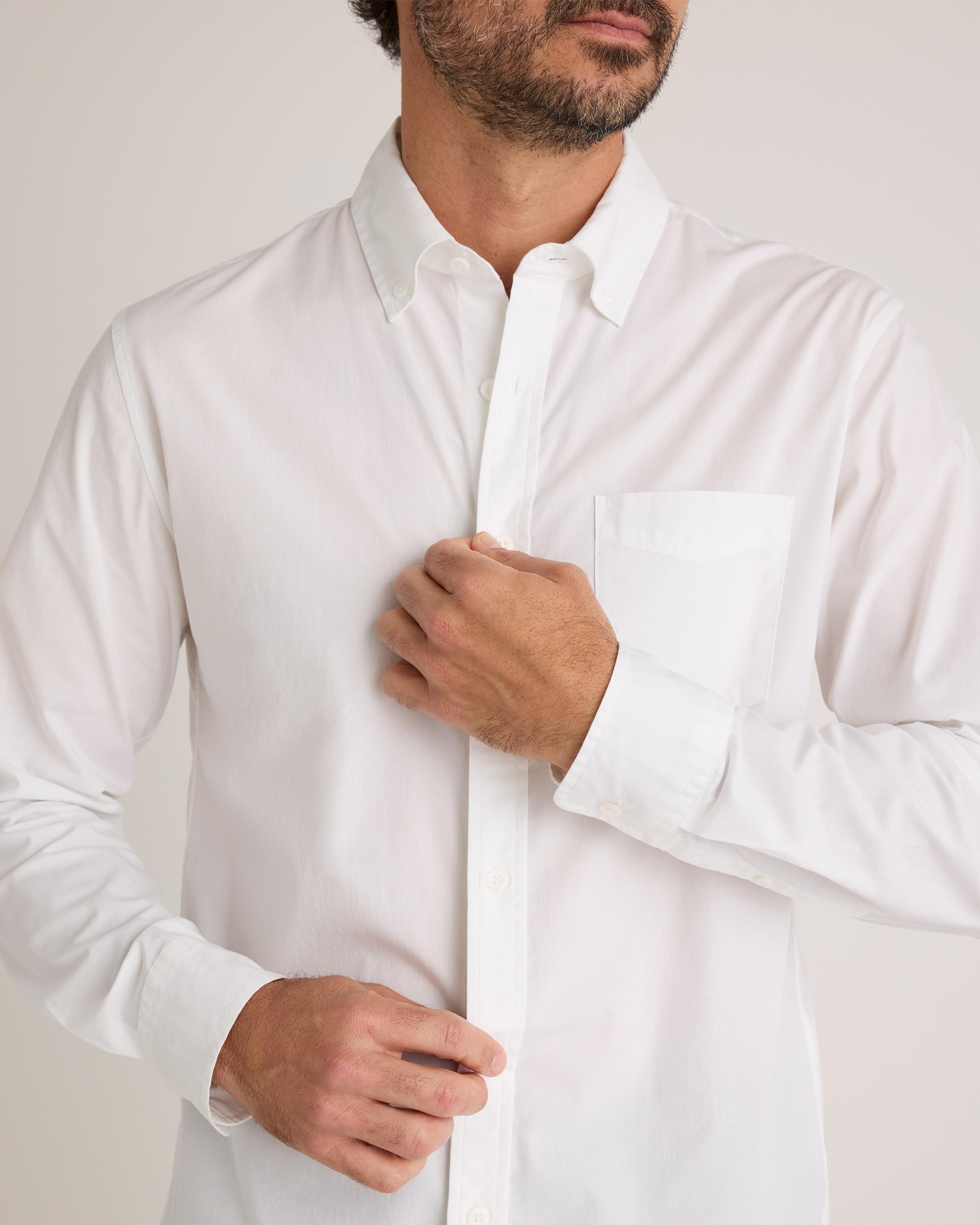 Quince | Men's Stretch Poplin Shirt Organic Cotton Product Image