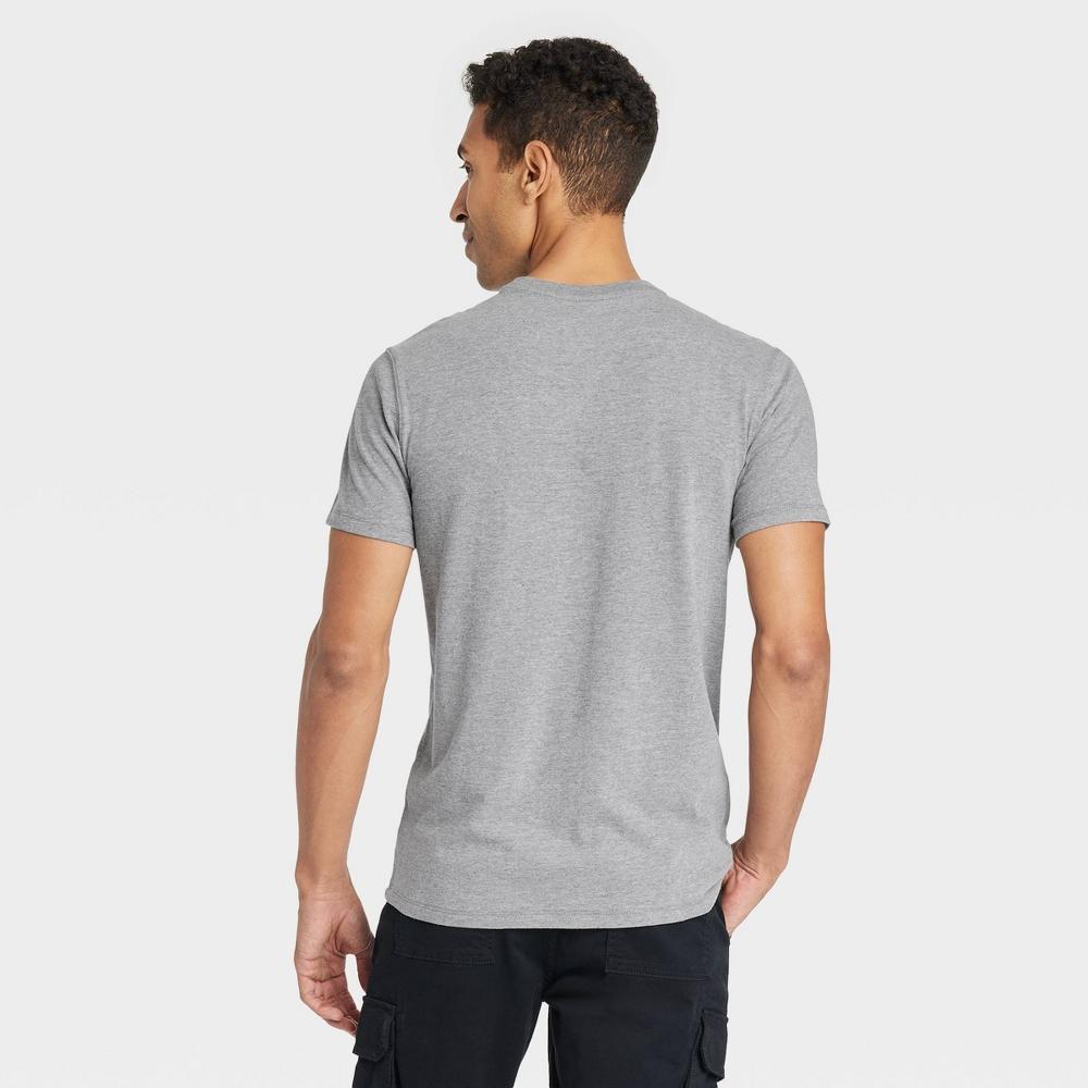 Men's Big & Tall Every Wear Short Sleeve T-Shirt - Goodfellow & Co™ 4XLT: Cotton Blend, Midweight, Crew Neck, Pullover Product Image
