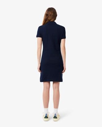 Slim Fit Stretch Piqué Polo Dress Product Image