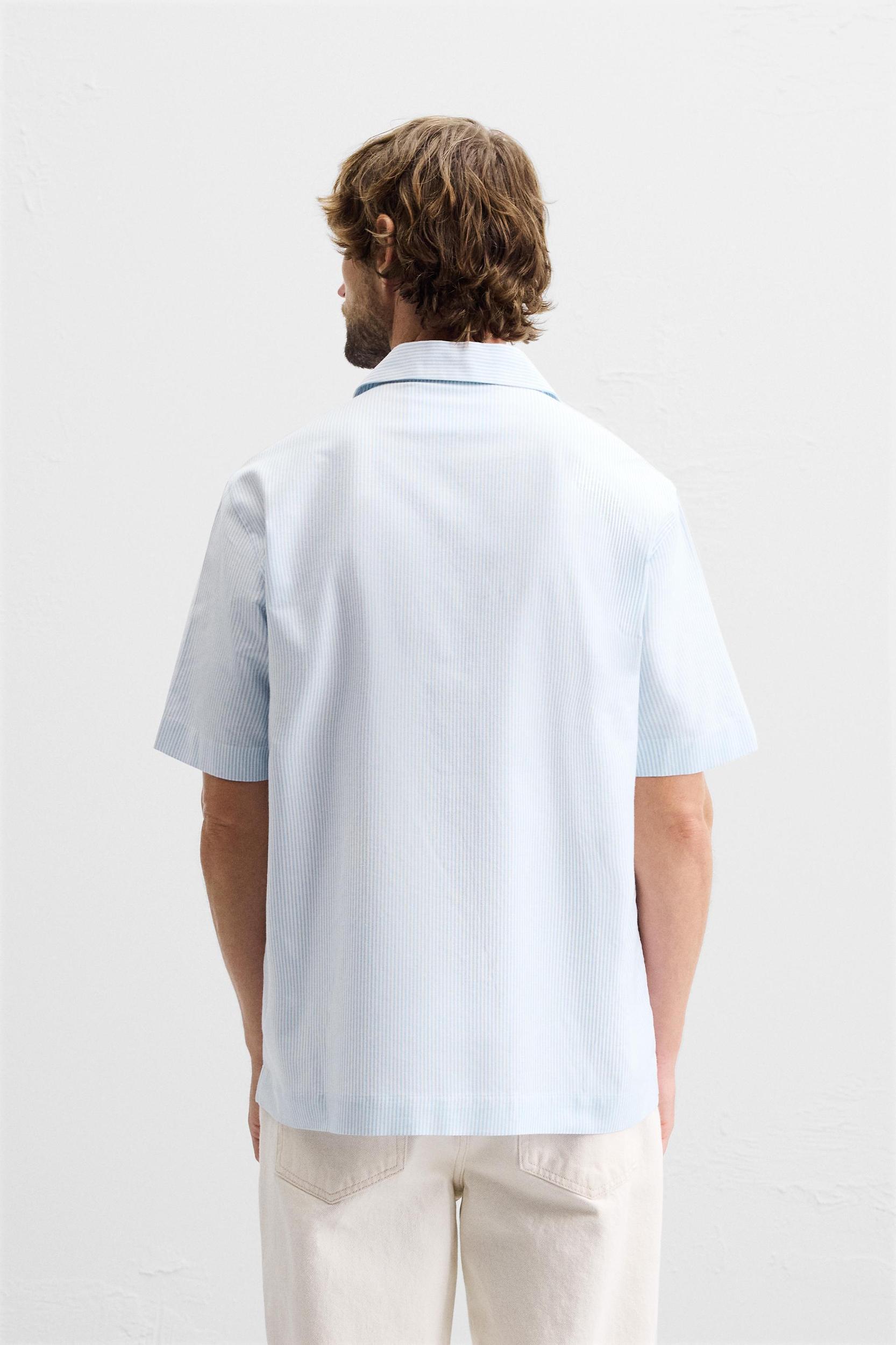 STRIPED OXFORD SHIRT Product Image