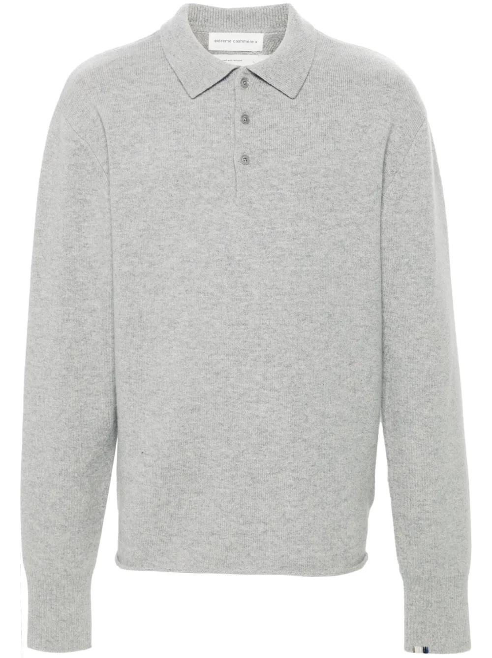 EXTREME CASHMERE N°357 Marylebone Sweater In Grey Product Image