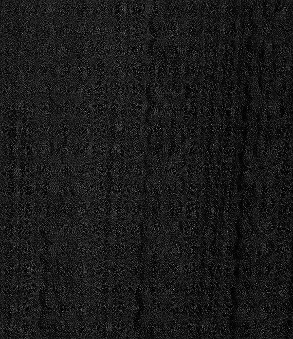 C&V Chelsea & Violet Flare Sleeve Textured Dress Product Image