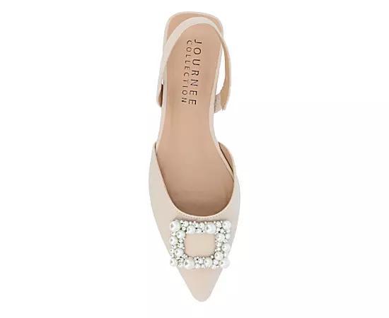 Journee Collection Womens Hannae Wideflat Product Image