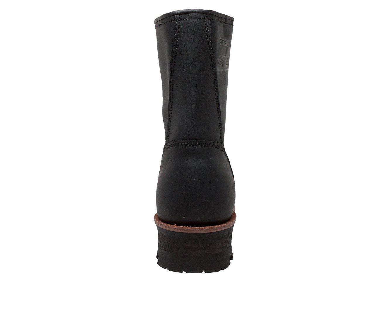 Men's AdTec 9" Steel Toe Logger Work Boots Product Image