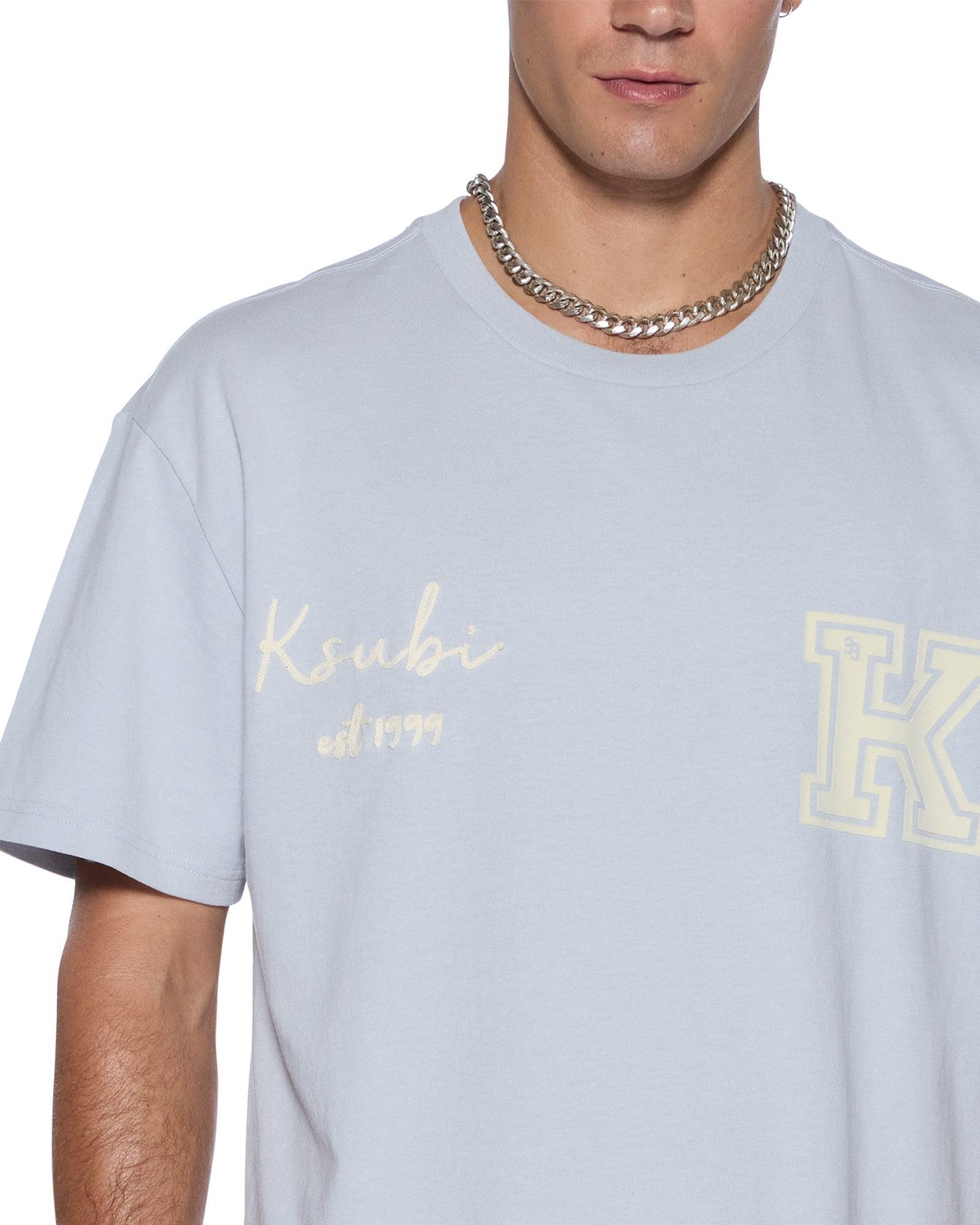 SALUD BIGGIE SS TEE BLUE MIST Male Product Image