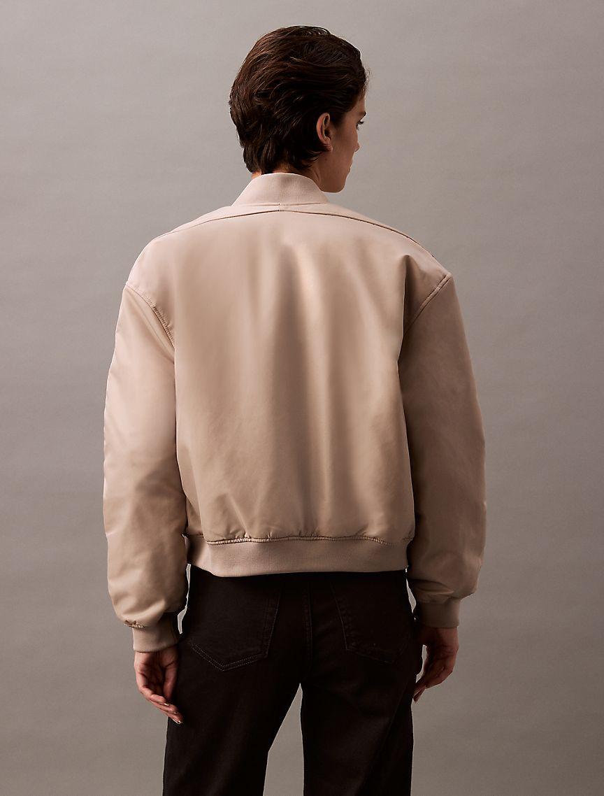 Filled Nylon Bomber Jacket Product Image