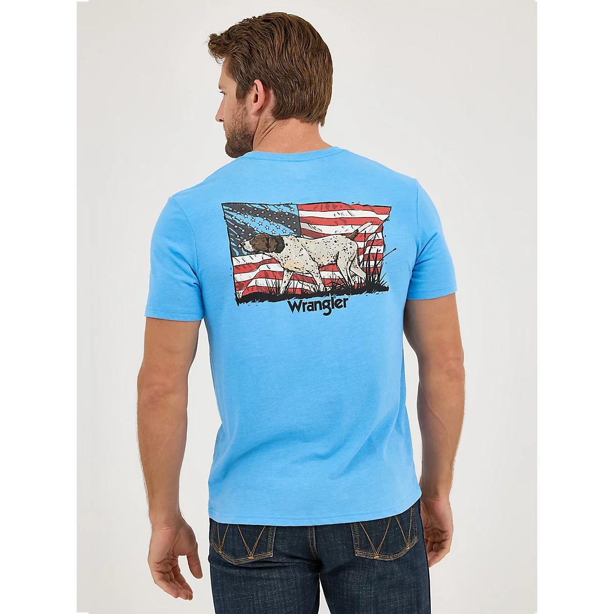 Men's Wrangler Back Graphic T-Shirt in Jet Product Image