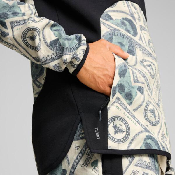 PUMA x LAMELO BALL Bucks Dime Men's Basketball Jacket in Black/Aop Product Image