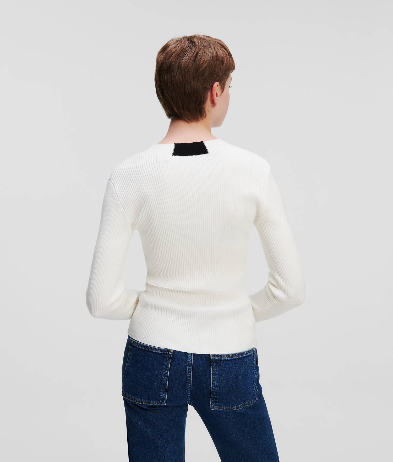 KLJ FITTED SWEATER Product Image