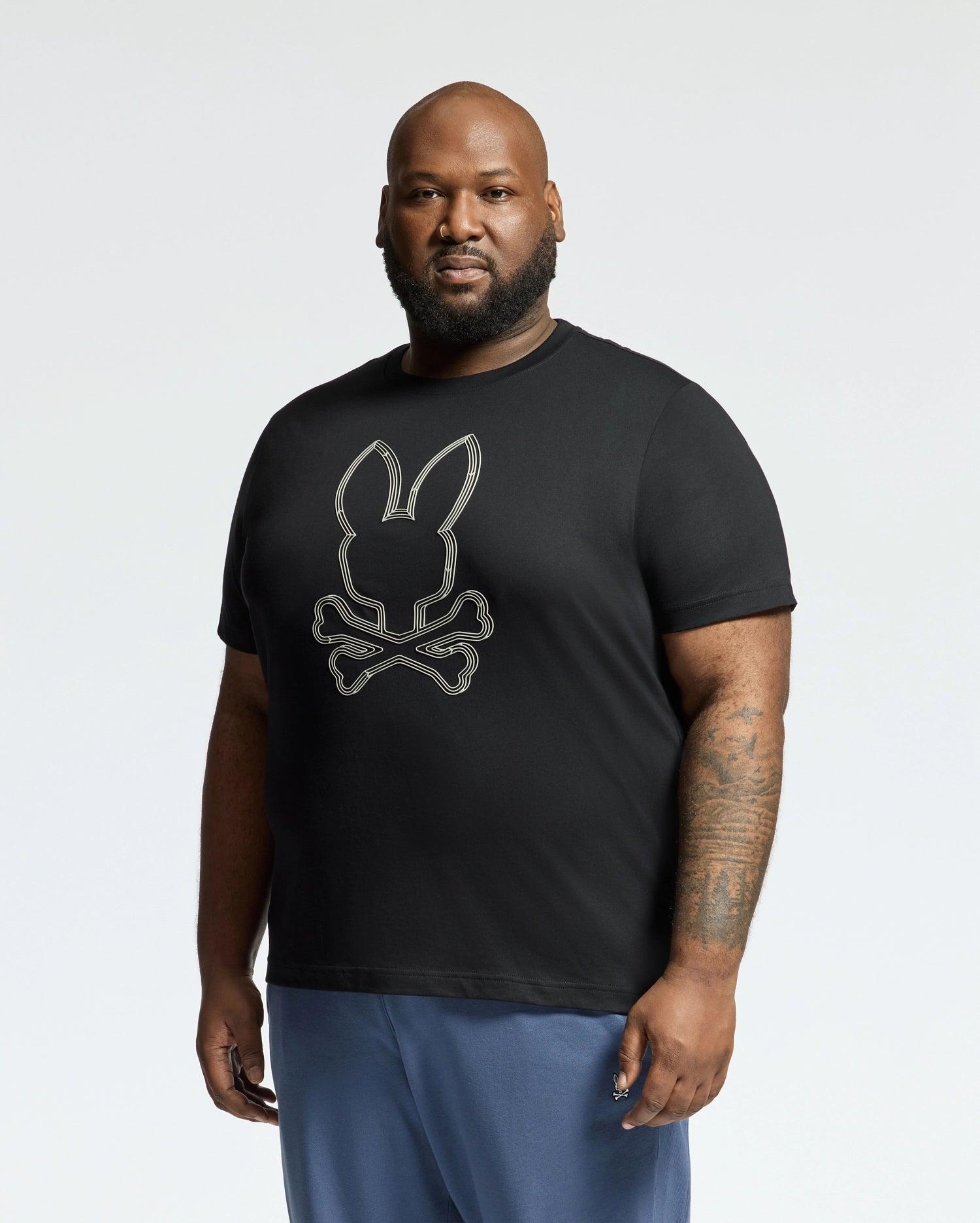 MENS BIG AND TALL MONARC FRONT BUNNY GRAPHIC TEE - B9U211E200 Male Product Image