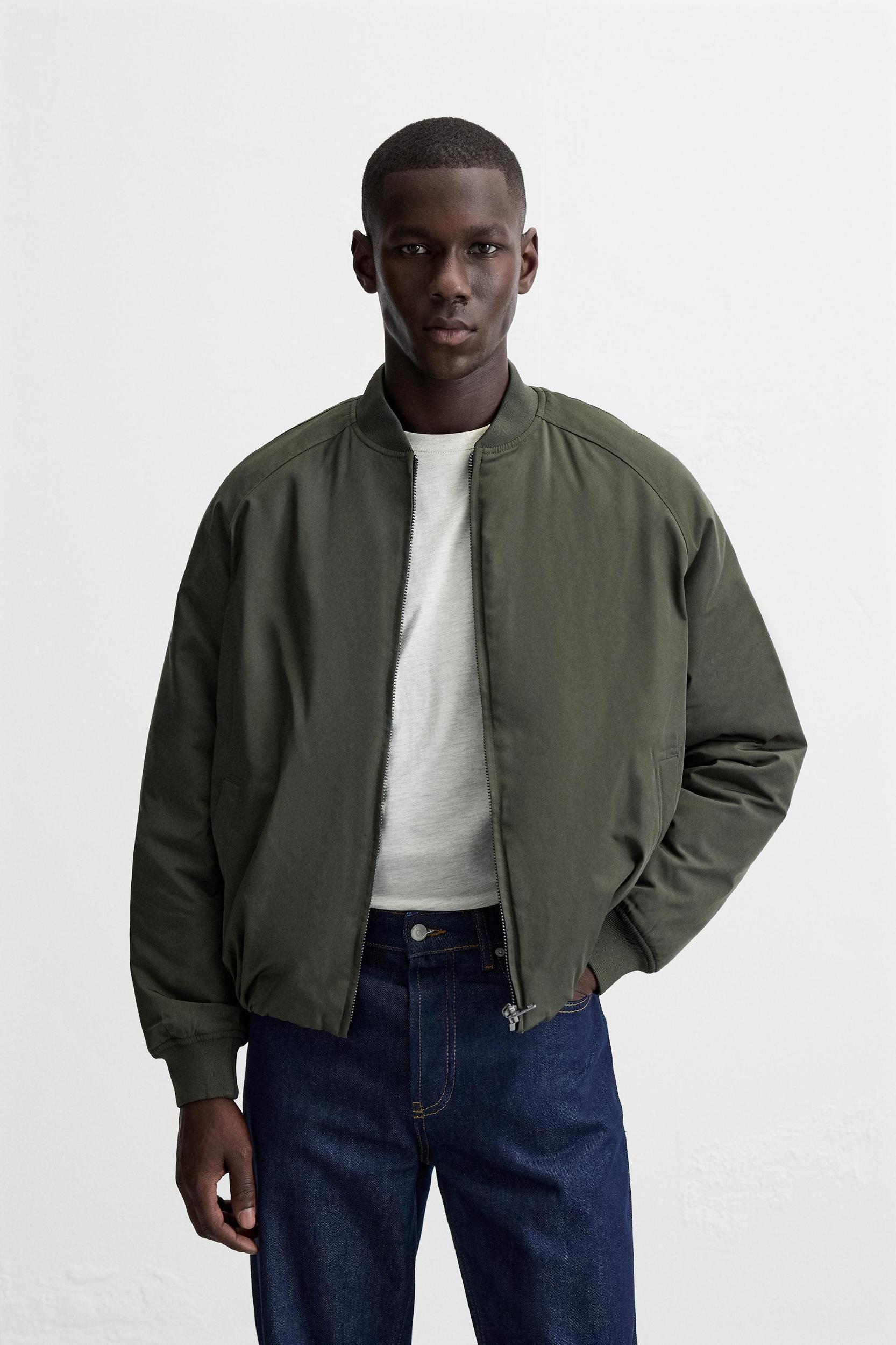 PADDED BOMBER JACKET Product Image