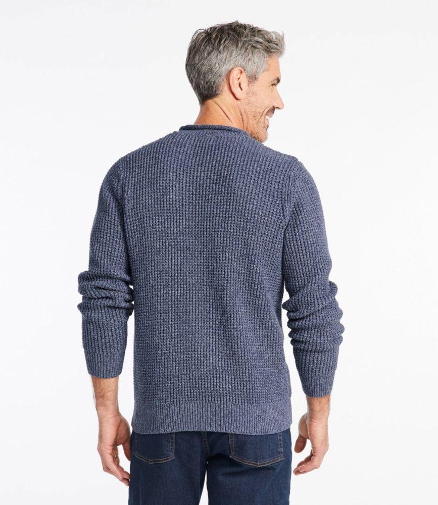 
                            Men's L.L.Bean Organic Cotton Waffle Sweater, Rollneck Crew
                         Product Image