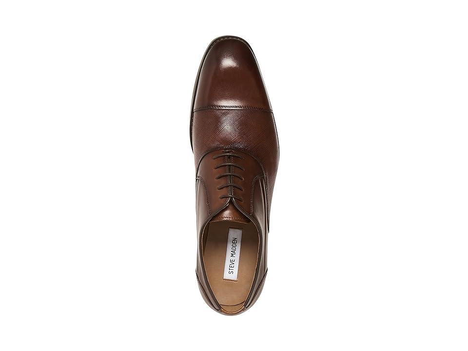 Steve Madden Mens Proctr Leather Cap Toe Oxfords Product Image