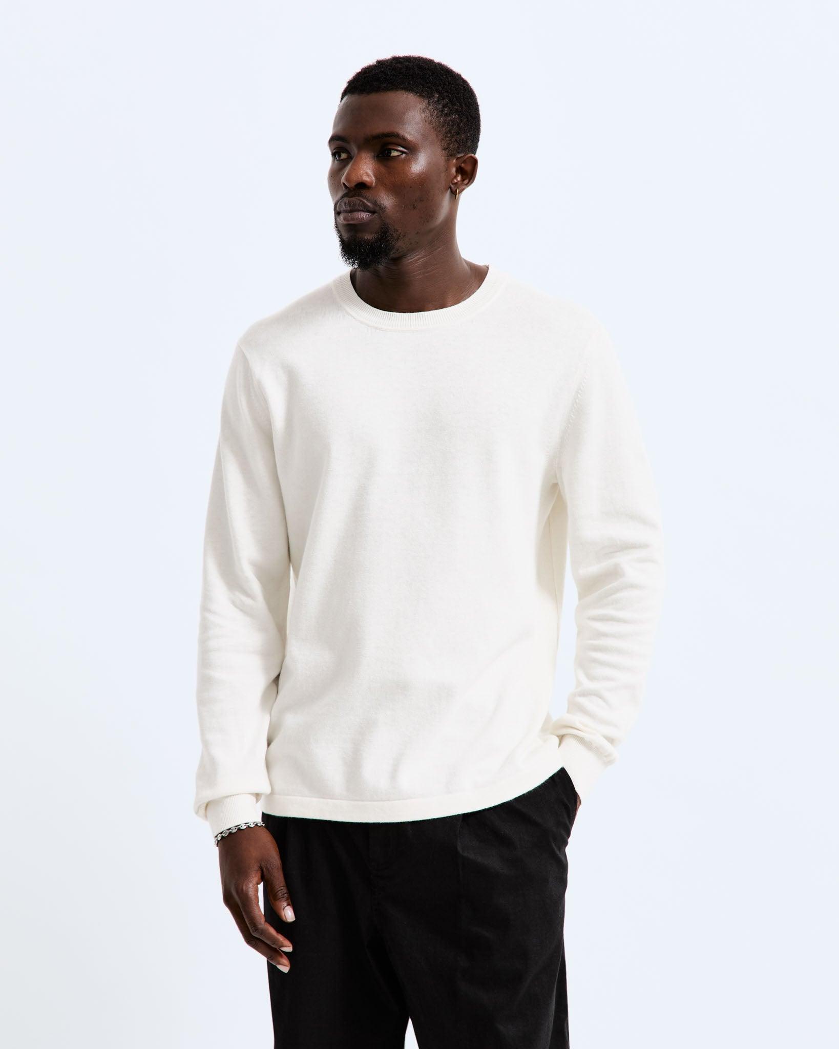 Cotton Linen Regatta Crewneck Male Product Image