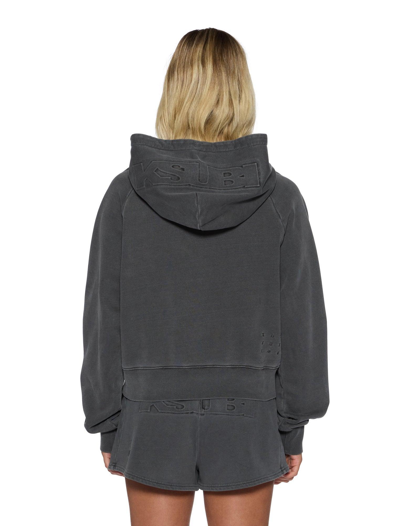 ORIGIN HOODIE CHARCOAL Female Product Image